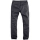 thumbnail image 4 of Pantalones casuales que combinan con la parte delantera plana y delgada para hombre, color gris militar, 4 of 6