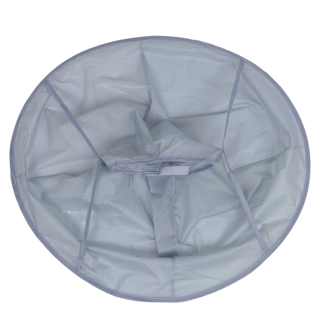 Light Grey Haircutting Cape Made of Polyester for Hair Cutting Easy to Use and Compact Design 2 Pieces