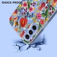 thumbnail image 6 of TECH CIRCLE for Samsung Galaxy A17 5G Flexible TPU Magnetic Phone Case Compatible with MagSafe Cute Slim Clear Floral Full-Body Shockproof Protection Cover for Women Girls,D, 6 of 6