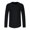 Mens T-Shirts Black, variant on M-5X Mens Plus Size T-Shirts Big & Tall Long Sleeve Sun Protection UV Shirts Pullover Slim-Fit Solid Lightweight Athletic Workout Tees Tops