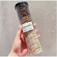 thumbnail image 1 of Barril 100 banda para el cabello básica sin costuras hilo antideslizante cuerda para el cabello cola de caballo alta cuerda para el cabello que no daña la banda de goma para el cabello, 1 of 5