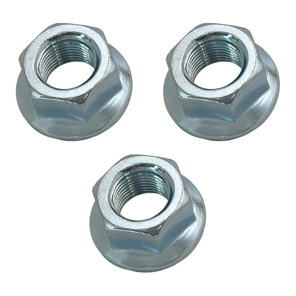 Spindle Blade Hex Nuts Replacement for MTD Cub Cadet Zero-Turn Mower - 912-0417, 912-0417A, 712-0417A, 712-0417 (3 Pack)