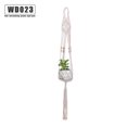 thumbnail image 2 of Bearachild Cestas colgantes 100 hechas a mano, soporte para plantas, macramé, colgador de plantas, maceta para colgar en la pared interior, soporte para Jardín y Patio No.23 Bearachild HA001777-23, 2 of 6