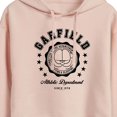 thumbnail image 3 of Garfield - Varsity Seal - Juniors Cropped Pullover Hoodie, 3 of 5