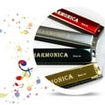 thumbnail image 2 of Orgue à Bouche Universel Éducatif Harmonica Musical 24 Trous Instrument de Musique, 2 of 6
