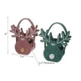 thumbnail image 2 of Felt Reindeer Basket - Set of 2, 2 of 3