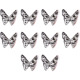 thumbnail image 1 of 10 piezas de arte de uñas con gemas de diamantes de imitación de cristal 3D, decoración para mujeres y niñas, 1 of 5