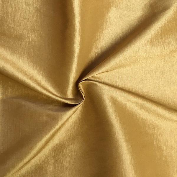 Taffeta Stretch Fabric 2Way Stretch 58" Wide By The Yard (Gold)