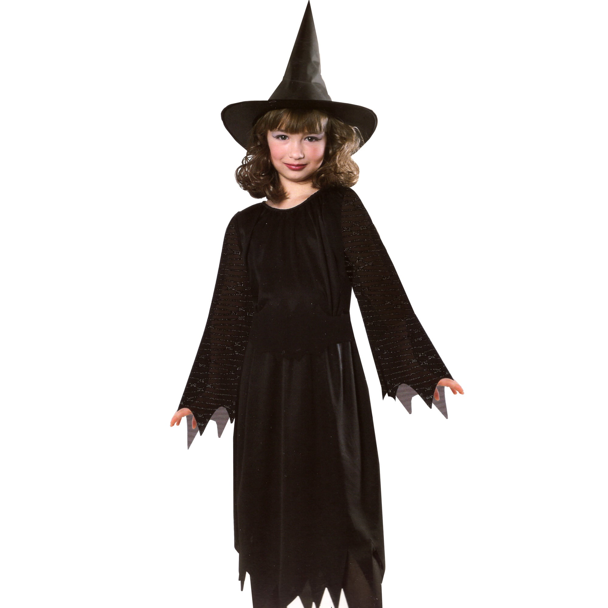 Wild n' Witchy Girls Witch Halloween Costume Size Medium 8-10