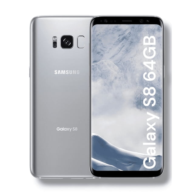 Samsung Galaxy S8 64GB Silver Pantalla Curva - Reacondicionado