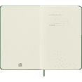 thumbnail image 3 of Moleskine Classic Notebook, Hard Cover, Large (5" x 8.25"), Squared, Myrtle Green, 3 of 7