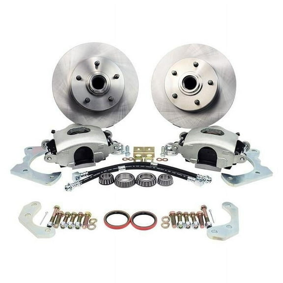 Master Power Brakes DB1721B Legend Series Front Disc Brake Kit for 1959-1964 Chevrolet Full Size Impala, Bel Air & Biscayne Car