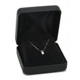 thumbnail image 3 of Arista 1/4 ct Diamond Solitaire Pendant with Box Chain in 14K White Gold (J,I2) , 18", 3 of 3