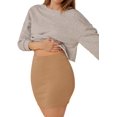 thumbnail image 4 of Women's Basic High Waisted Pencil Bodycon Short Skirt, 4 of 6