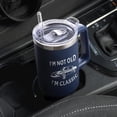 thumbnail image 5 of Gifts for Men, 40 oz Tumbler with Handle and Straw, Retirement Birthday Gifts for Men, Him, Husband, Grandpa, Dad - Navy Blue, 5 of 6