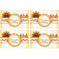 thumbnail image 4 of ECZJNT Three Pumpkin Turkey Placemat Plate Holder Set of 4, Table Mats Protector 12x18 inch, 4 of 5