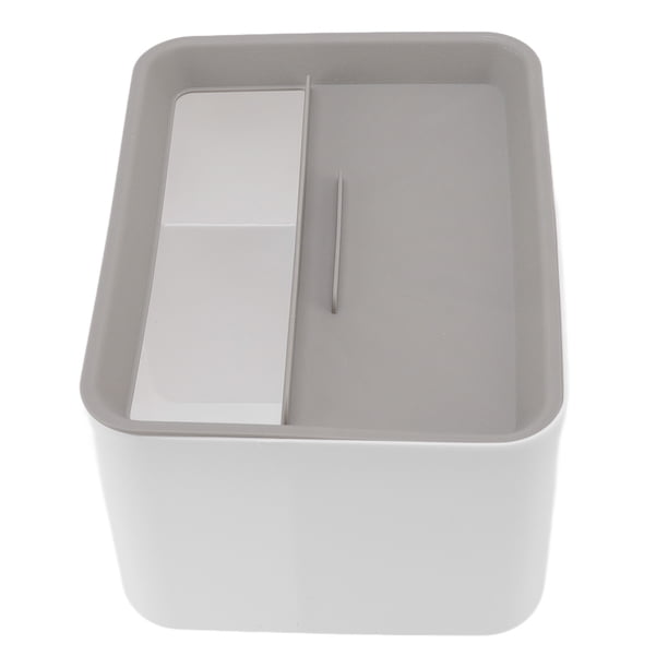 Cubierta De Caja De Pañuelos, Soporte De Caja De Servilletas De Gran Capacidad, Estable De Plástico Para Oficina