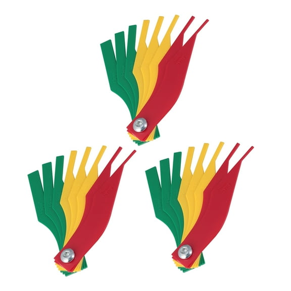 3 Pcs Brake Pad Measuring Instrument Brake Gauge Brake Pad Tool Kit Car Brake Pad Thickness Gauge Brake Tool