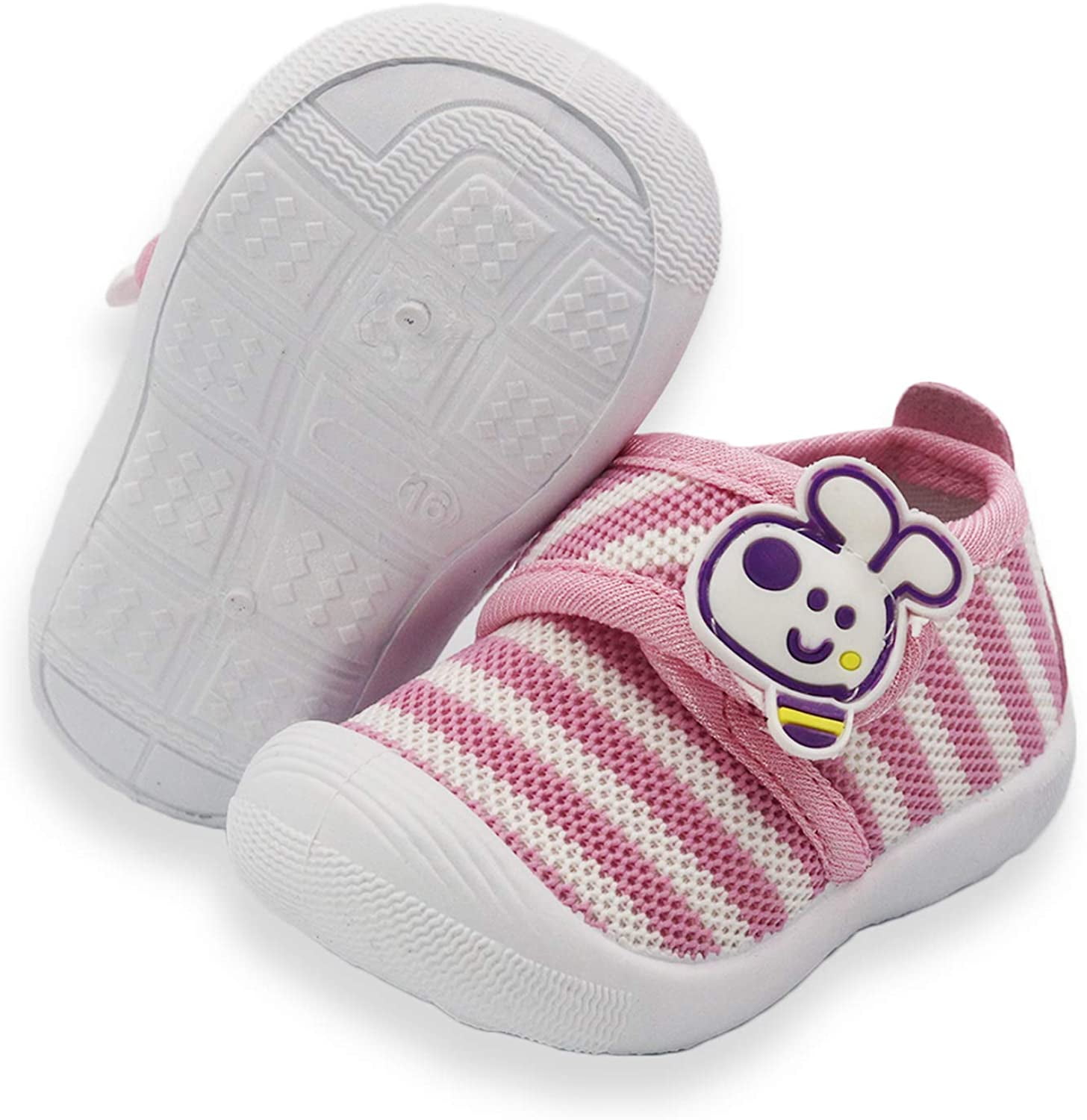 Toddler Children Kids Baby Boys GIrls Squeaky Single Shoes Sneaker Prewalker O1 