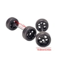 thumbnail image 5 of Alloy Wheels With Rubber Tires Scale Model Wheel Accessories Suitable For Model Building And Display, 5 of 7