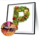 thumbnail image 2 of Letras de Navidad hechas a mano 5D DIY Kit de dibujo de taladro redondo completo pintura de diamante Likrtyny Arte deco, 2 of 9