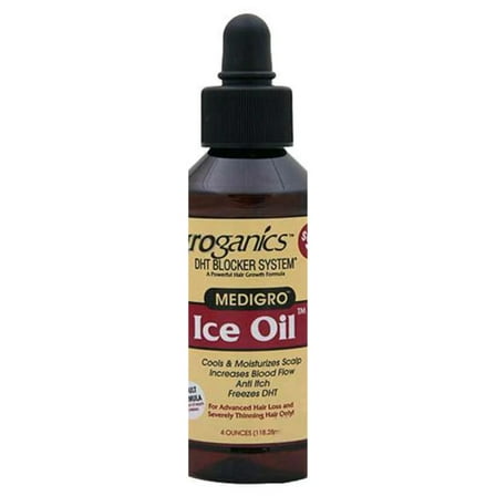 Groganics DHT Ice Oil Scalp Moisturizer, 4 oz