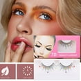 thumbnail image 4 of GHSOHS 1 Pair Eyelashes Diy Eyelash Extension Lash Clusters Glue Bonded C Curling Natural Single Eyelashes Thin False Eyelashes Soft Lash Extension, 4 of 6