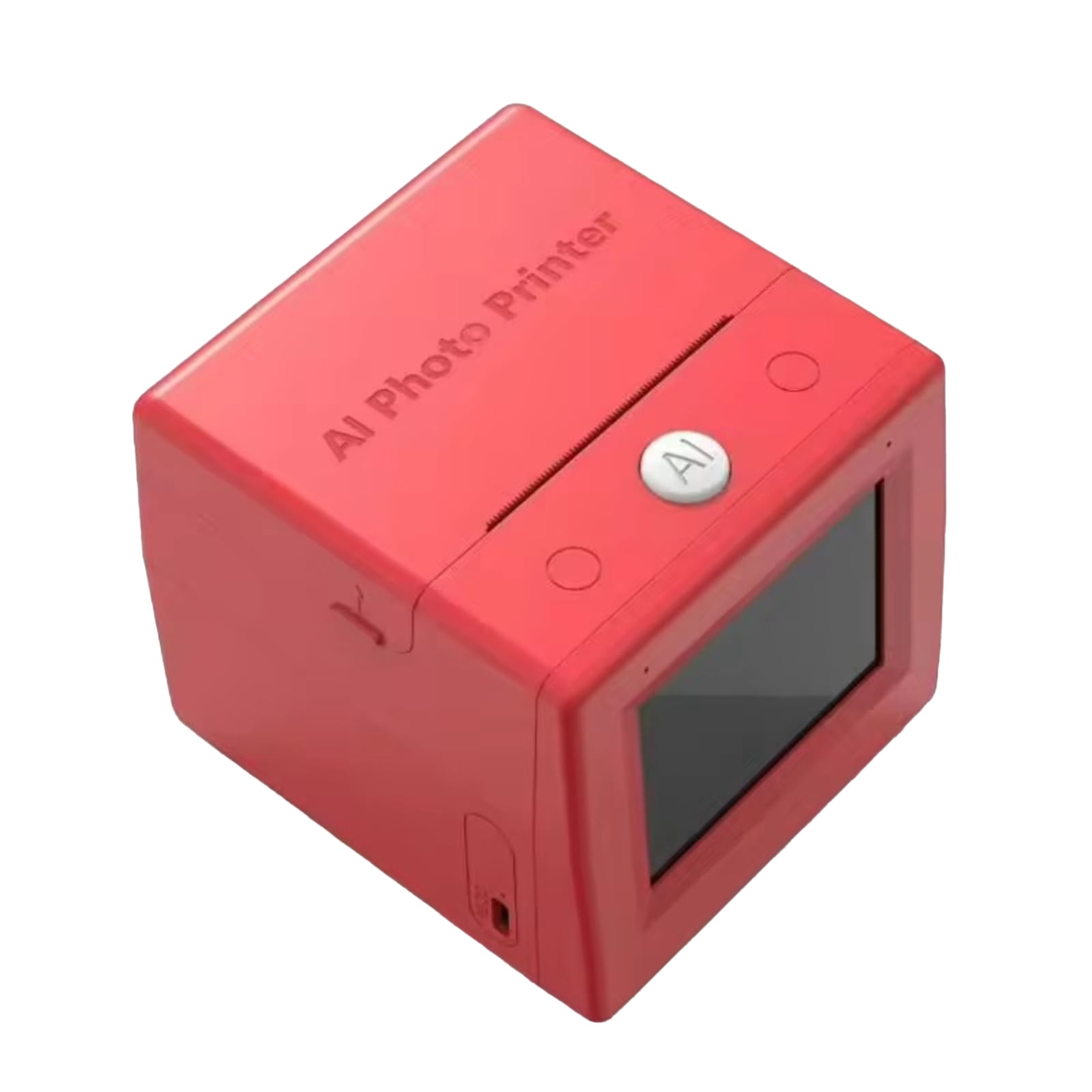 AI Mini Printer with Preview Screen, Voice-Activated Portable Thermal Sticker Printer, Inkless Pocket Printer for Study Notes, Journaling & DIY