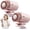 PINk, variant on 2026 Car Clip on Fan with LED Display, 16℃ Semi-Conductor Cooling Air Conditioner, 360° Rotation, 199 Speeds Adjustable, USB Rechargeable Portable Mini Fan for Vehicle Truck Office Desk (1pcs/Purple)