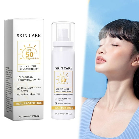 VOKE Solar 100 Face Sunblock Stick Mens Suntan Lotion Umbrella Solar Body Skin for Oily Skin Moisturizing Spray Refreshing Water Replenishing Milk Isolating Skin Care Moisturizing Spray 100ml