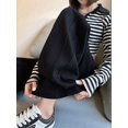 thumbnail image 5 of Women Sweatpants Wide Leg Drawstring Workout Casual Baggy Pants High Waist Black S, 5 of 7