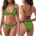 thumbnail image 3 of Fotbe Corn 4 Traje de Baño para Mujer de Dos Piezas – Bikini Sexy de Tirantes Tipo Halter con Diseño Triangular, 3 of 6