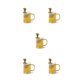 thumbnail image 3 of Infusor de té Ounissouiy colador de silicona dinosaurio Amarillo 5Conjunto, 3 of 6