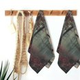 thumbnail image 6 of Nawy Autumn Forest Tree Mystic Foggy Orange Leaves Kitchen Towels 2-Piece Set 27.5*16in for Kitchen Bathroom Shower 27.5*16in, 6 of 6