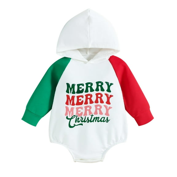 LWNYDPLSD Baby 's First Christmas Outfit Christmas Outfits Toddler Boy Toddler Birthday Outfit 0-3 Months Baby Girl Clothes Winter Girls Clothes Size, White 3-6 Months