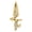 Gold, variant on BOKYAN Women Fingernail Rings Charming Rhinestones Nail Cover Ring Silver (5 inches / 12.7 cm)