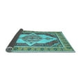 thumbnail image 2 of Ahgly Company Indoor Rectangle Persian Light Blue Traditional Area Rugs, 2' x 5', 2 of 4