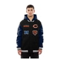 thumbnail image 4 of Men's New Era Black Chicago Bears Full-Snap Fleece Hoodie Jacket, 4 of 7