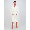thumbnail image 3 of Hanes Men's Plush Cozy Fleece Robe, 3 of 5