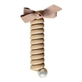 thumbnail image 2 of Cuerda de cabeza con anillo de pelo Bowknot - Liga elástica elástica elástica con diseño tipo teléfono, fibra de poliéster suave, tamaño 7 cm para peinados bonitos, 2 of 2