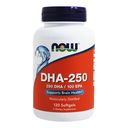 UPC 733739016102 product image for Now Foods: DHA- 250 mg Cardiovascular Support, 120 sgels | upcitemdb.com