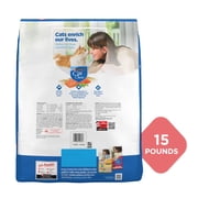 Purina Cat Chow Complete High Protein Dry Cat Food with Real Salmon, 15 lb Bag