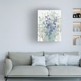 thumbnail image 4 of Canvas Wall Art - Cora Niele 'Airy Blue Flowers And Eucalyptus 02' Wall Art for Living Room, Bedroom, or Office Décor by Trademark Fine Art - 18 x 24 Inches, 4 of 4