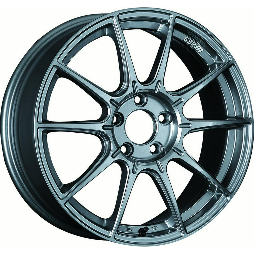 SSR GTX01 17x10 5x114.3 15mm Dark Silver Wheel XA17100+1505GDK