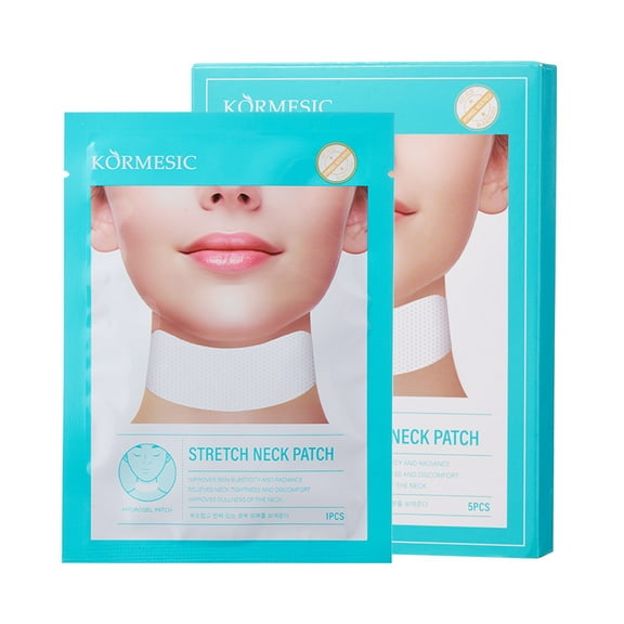 Kormesic Hydrogel Stretch Neck Stickers 1 Box 5 Pieces