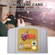 thumbnail image 4 of Tarjetas Juego Versión Estadounidense Tarjeta Fiesta Super Smash Bros Juegos para N64 (Legend Of Zelda Ocarina Time), 4 of 7