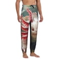 thumbnail image 4 of Kdxio Colorful Axolotl Underwater Pattern Joggers,Sweatpants for Men with Pockets-Medium, 4 of 5