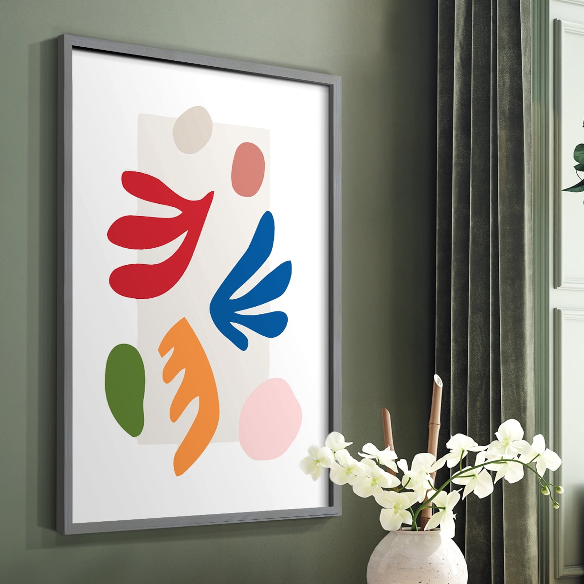 Matisse CCLXXXIX in Solid Wood 22 x 28 Framed Print