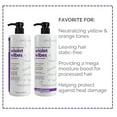thumbnail image 6 of fave4 Violet Vibes Tone Strengthen Conditioner 25oz, 6 of 6
