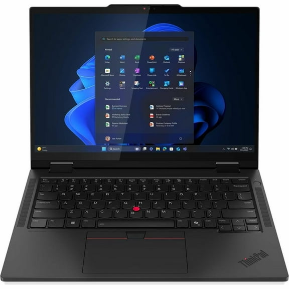 Lenovo ThinkPad 14" Touchscreen 2-in-1 Laptop, Intel Core Ultra 7 255U, 16GB RAM, 512GB SSD, Windows 11 Pro, 21R30011US